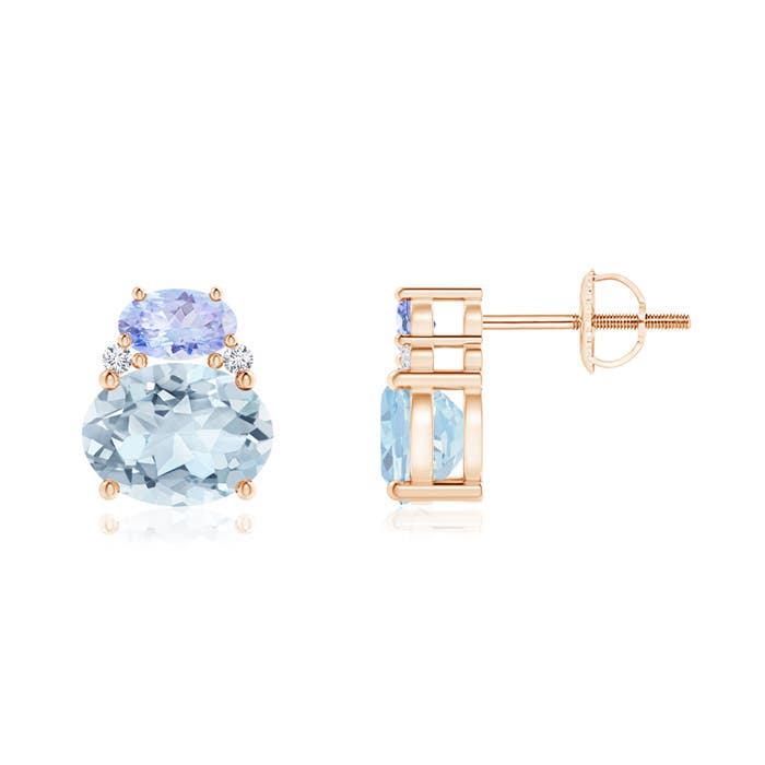 A - Aquamarine / 2.44 CT / 14 KT Rose Gold