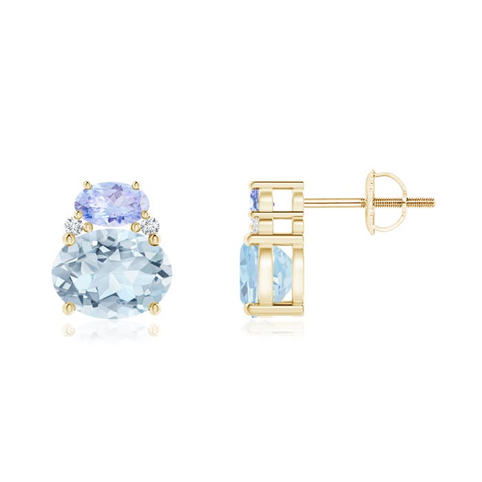 A - Aquamarine / 2.44 CT / 14 KT Yellow Gold