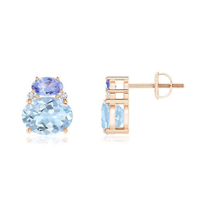 AA - Aquamarine / 2.44 CT / 14 KT Rose Gold