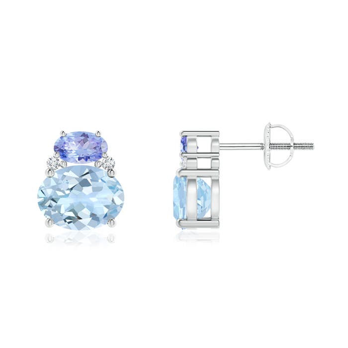 AA - Aquamarine / 2.44 CT / 14 KT White Gold