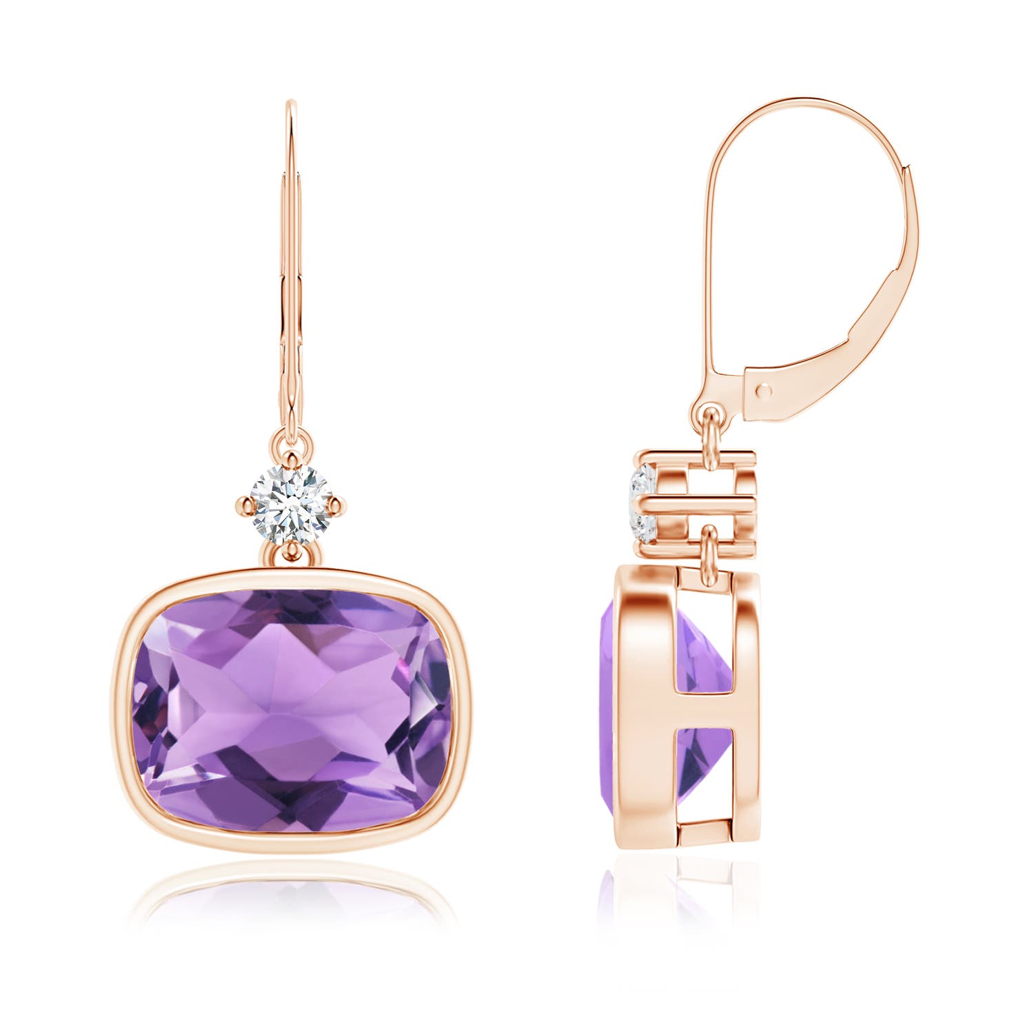 A - Amethyst / 5.54 CT / 14 KT Rose Gold