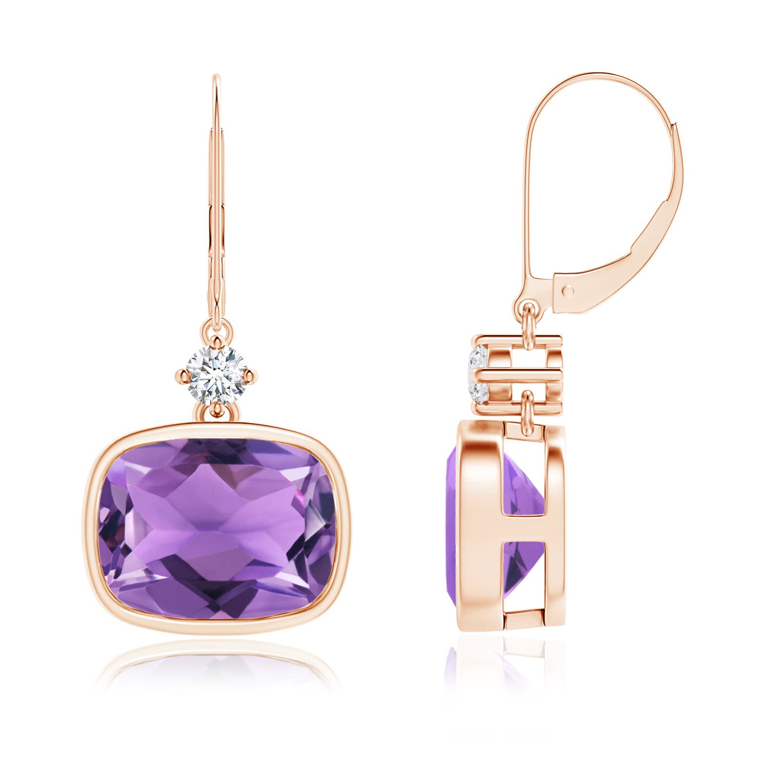 AA - Amethyst / 5.54 CT / 14 KT Rose Gold