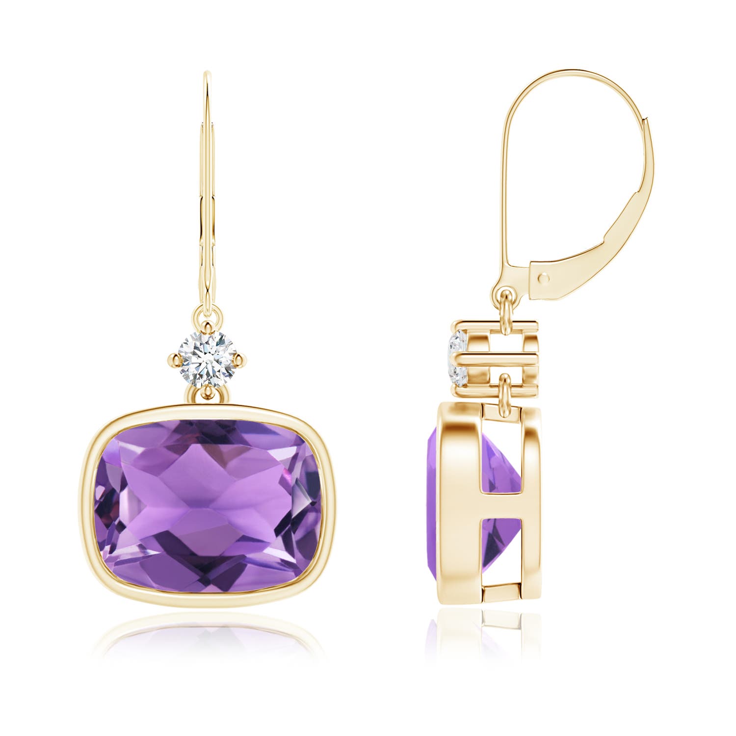 AA - Amethyst / 5.54 CT / 14 KT Yellow Gold