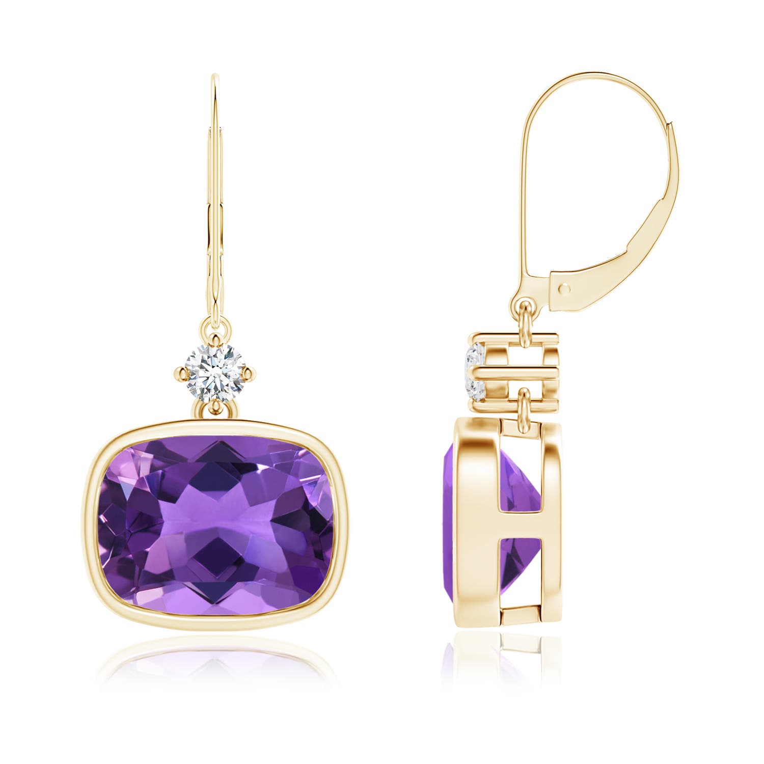 AAA - Amethyst / 5.54 CT / 14 KT Yellow Gold