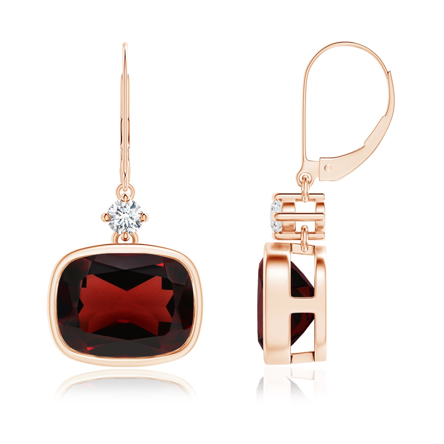 AA - Garnet / 6.84 CT / 14 KT Rose Gold