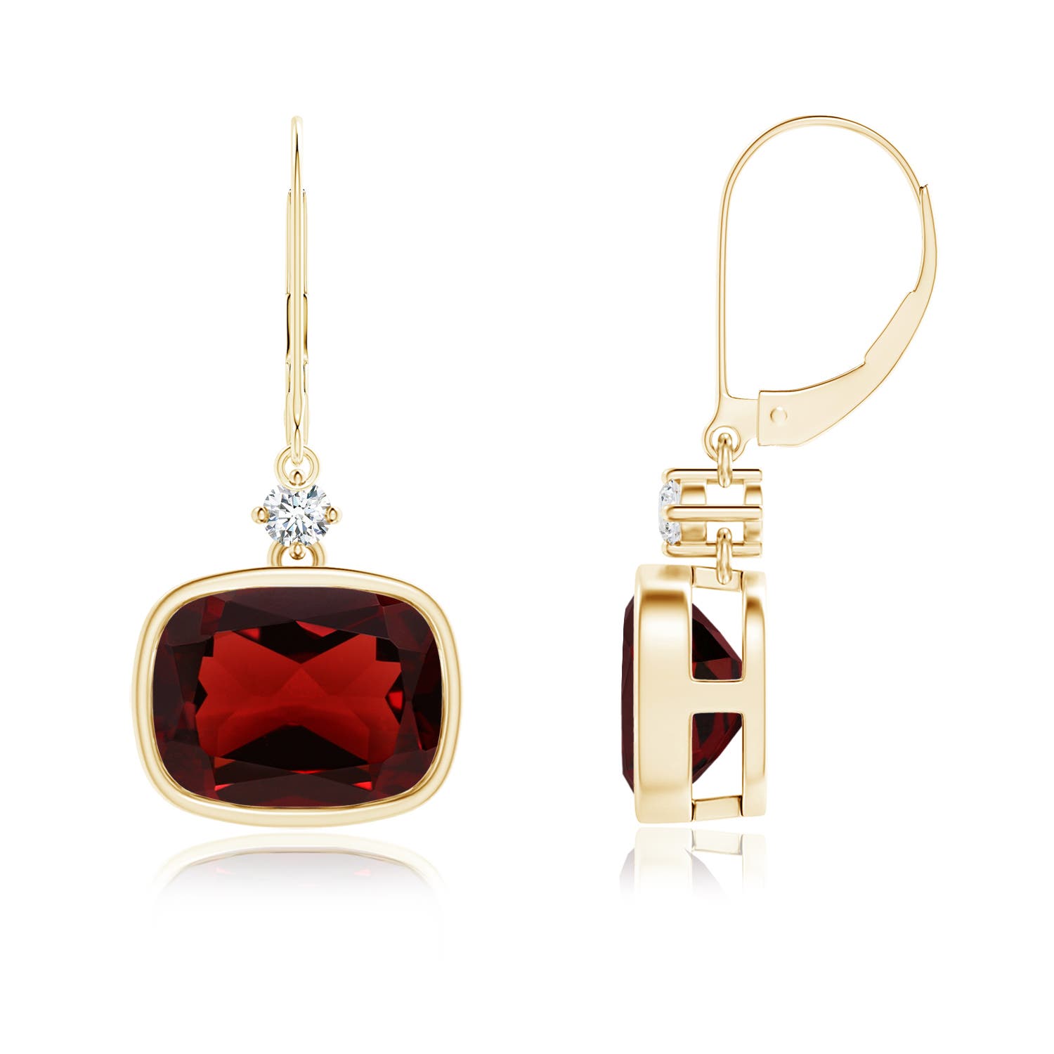 AAA - Garnet / 5.87 CT / 14 KT Yellow Gold