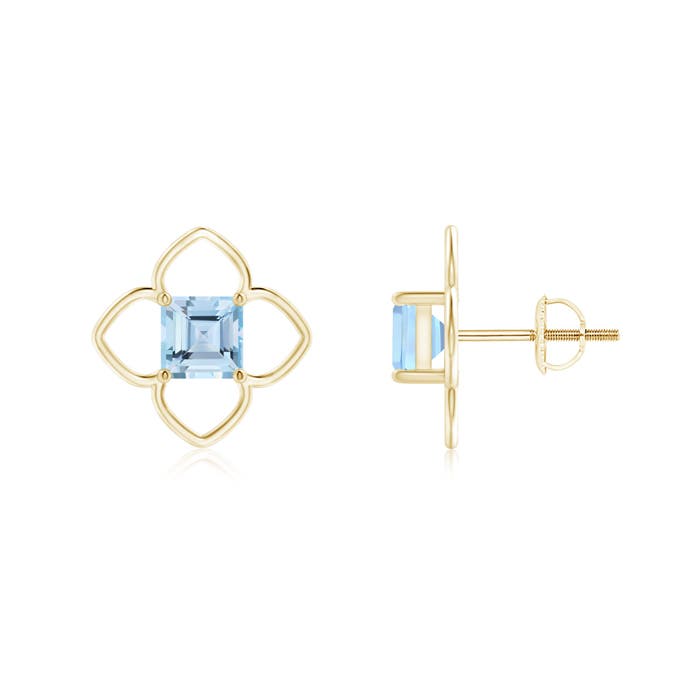 AAA - Aquamarine / 1.1 CT / 14 KT Yellow Gold