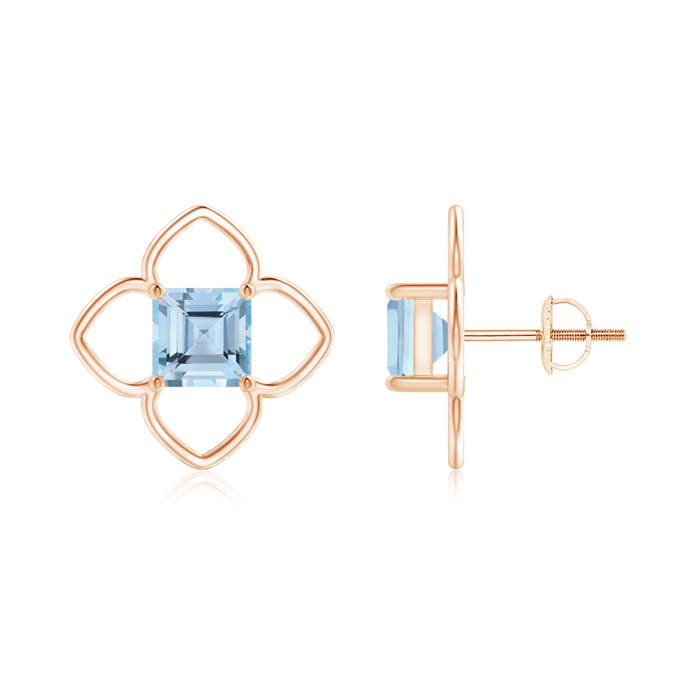 AAAA - Aquamarine / 1.9 CT / 14 KT Rose Gold