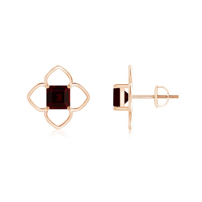 A - Garnet / 1.5 CT / 14 KT Rose Gold