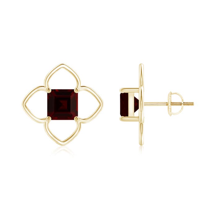 A - Garnet / 2.8 CT / 14 KT Yellow Gold