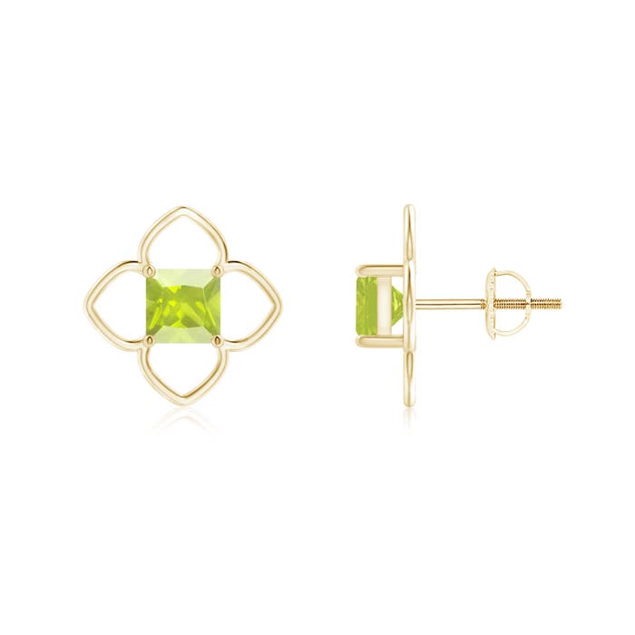 A - Peridot / 1.3 CT / 14 KT Yellow Gold