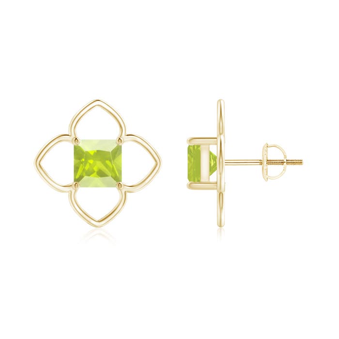 A - Peridot / 2.2 CT / 14 KT Yellow Gold