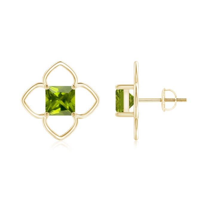 AAA - Peridot / 2.2 CT / 14 KT Yellow Gold