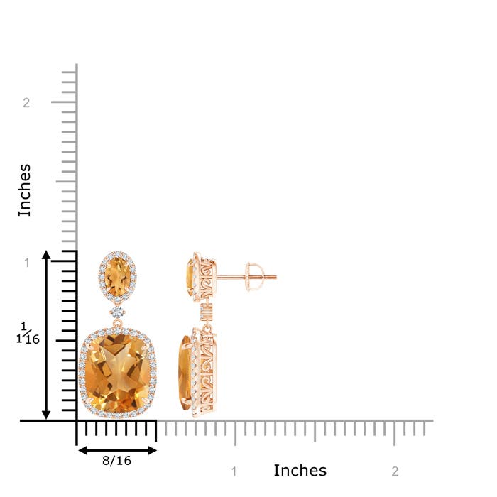 A - Citrine / 10.85 CT / 14 KT Rose Gold