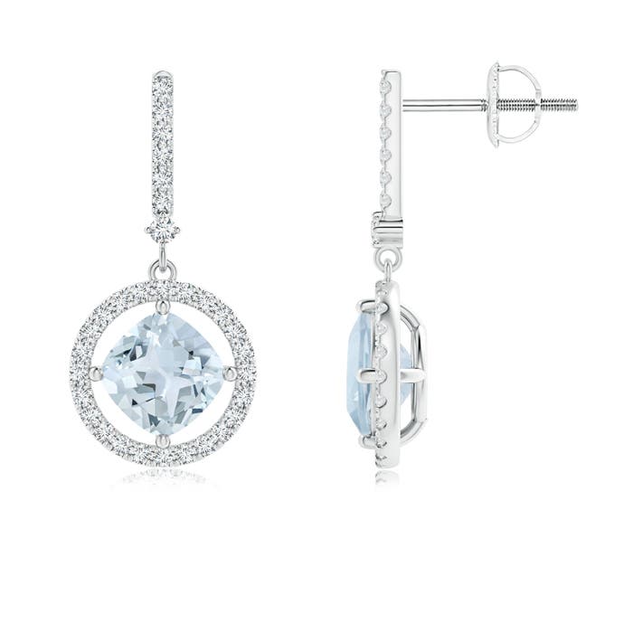 A - Aquamarine / 2.15 CT / 14 KT White Gold