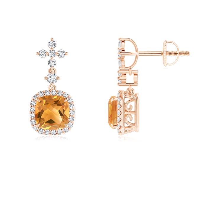 A - Citrine / 2.22 CT / 14 KT Rose Gold