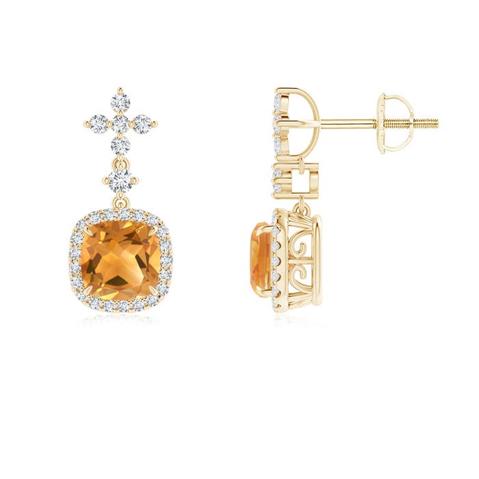 A - Citrine / 2.22 CT / 14 KT Yellow Gold