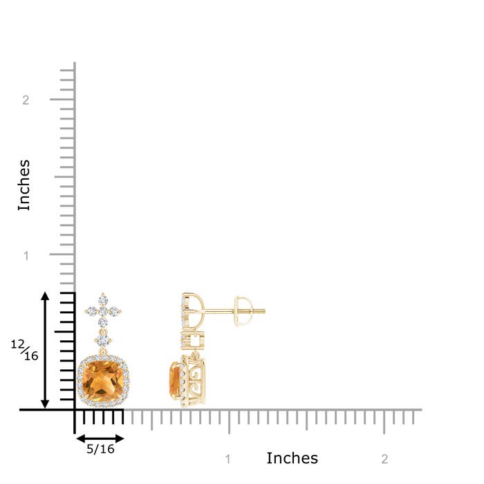 A - Citrine / 2.22 CT / 14 KT Yellow Gold