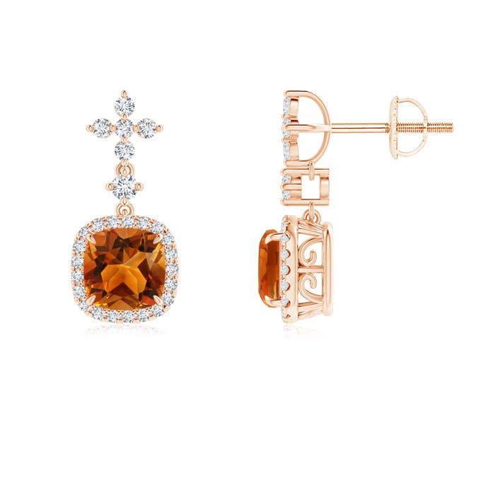 AAAA - Citrine / 2.22 CT / 14 KT Rose Gold