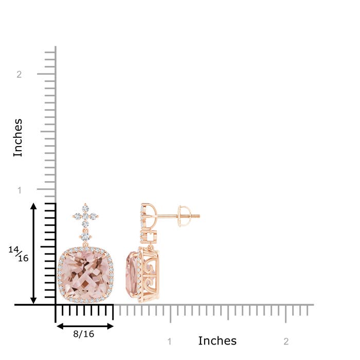 AAA - Morganite / 7.94 CT / 14 KT Rose Gold