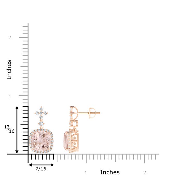 A - Morganite / 4.11 CT / 14 KT Rose Gold