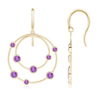 Round A Amethyst