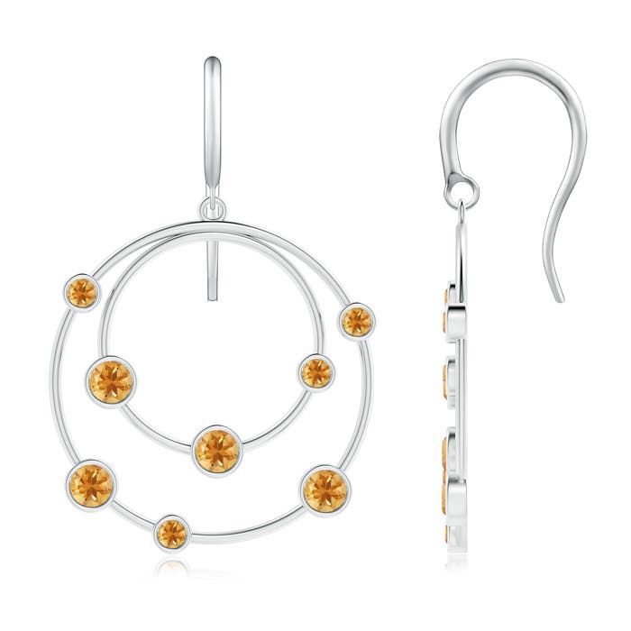 A - Citrine / 1.12 CT / 14 KT White Gold