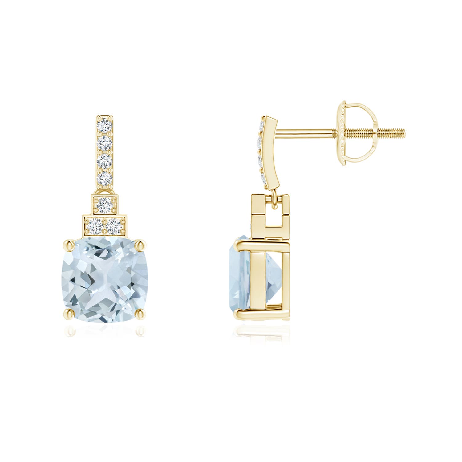 A - Aquamarine / 1.86 CT / 14 KT Yellow Gold