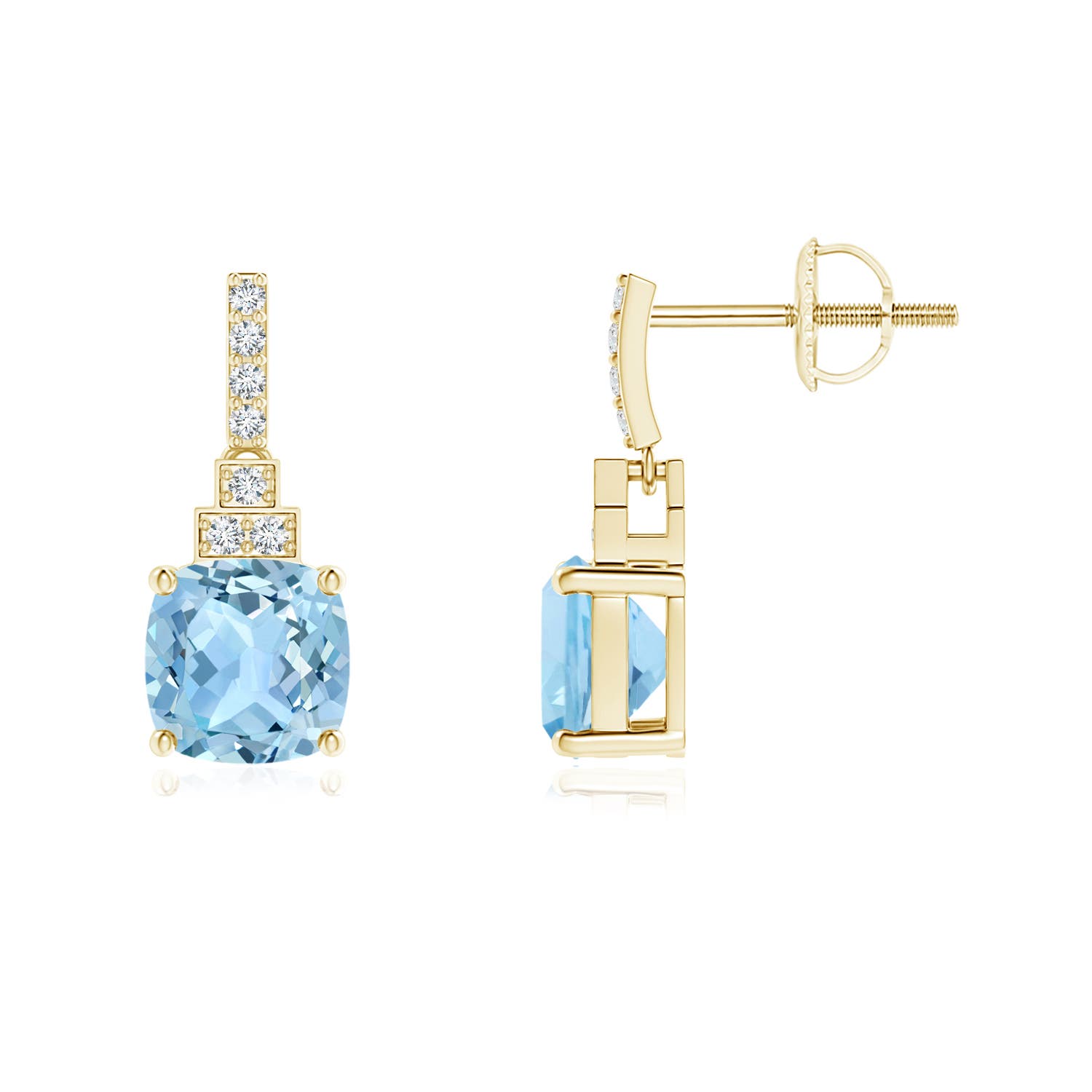 AAA - Aquamarine / 1.86 CT / 14 KT Yellow Gold