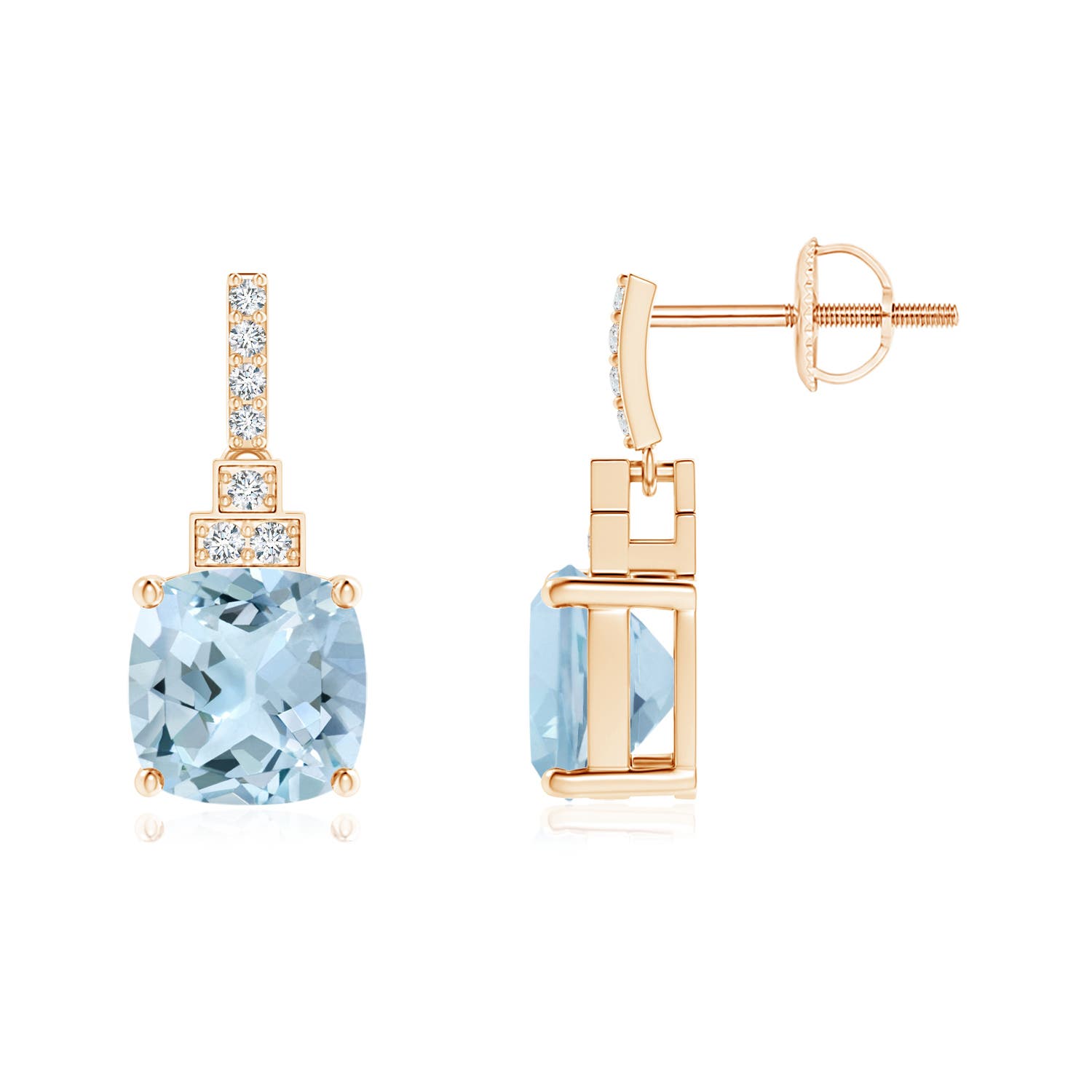 AA - Aquamarine / 2.9 CT / 14 KT Rose Gold