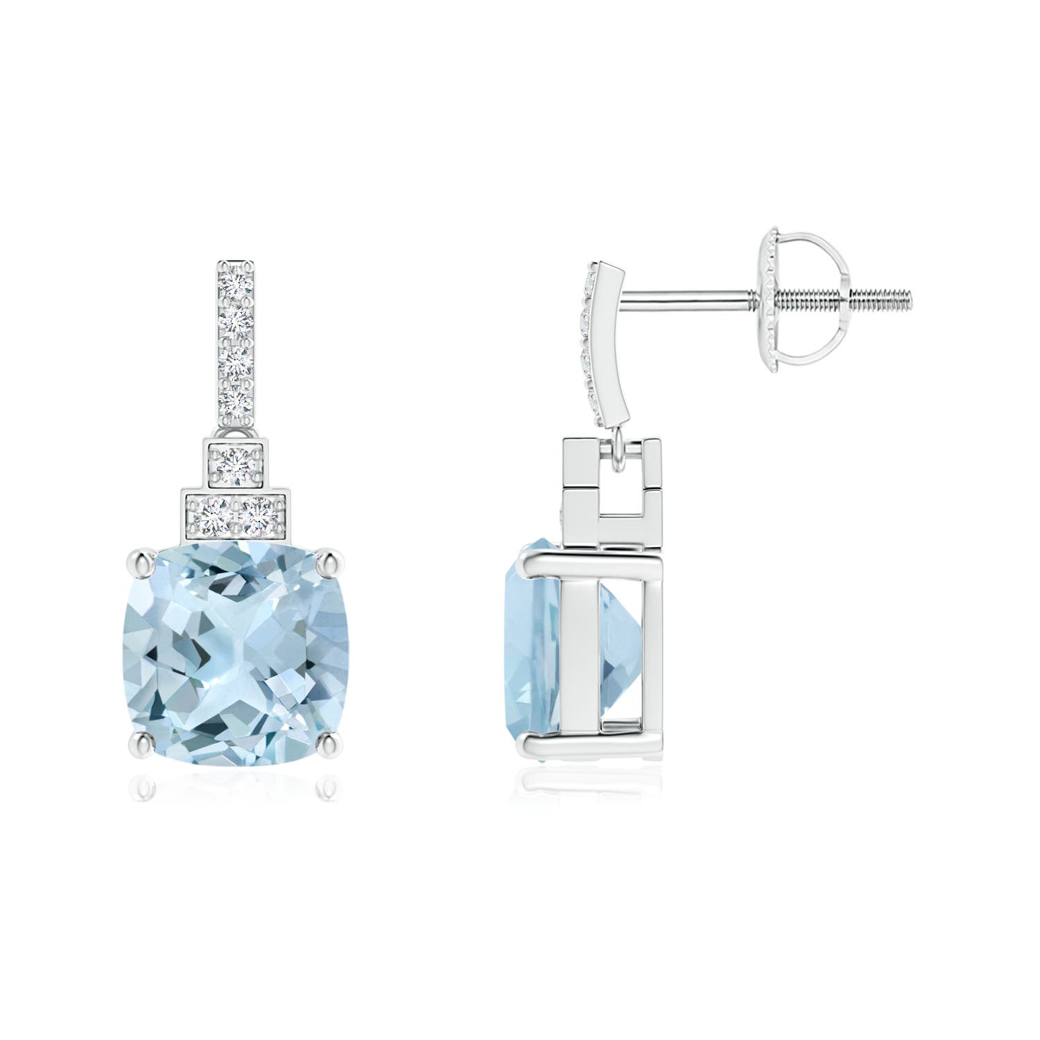 AA - Aquamarine / 2.9 CT / 14 KT White Gold