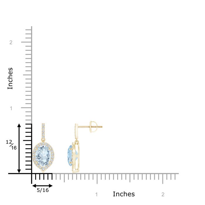 A - Aquamarine / 2.28 CT / 14 KT Yellow Gold