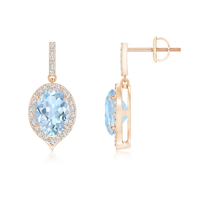 AA - Aquamarine / 2.28 CT / 14 KT Rose Gold