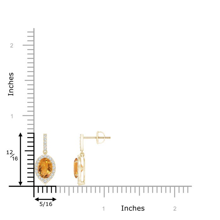 AA - Citrine / 1.76 CT / 14 KT Yellow Gold