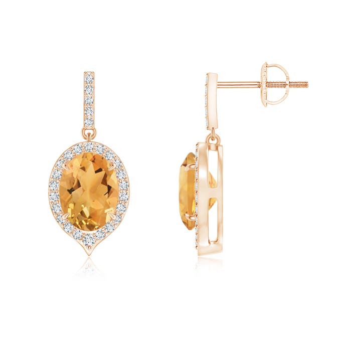 A - Citrine / 2.48 CT / 14 KT Rose Gold