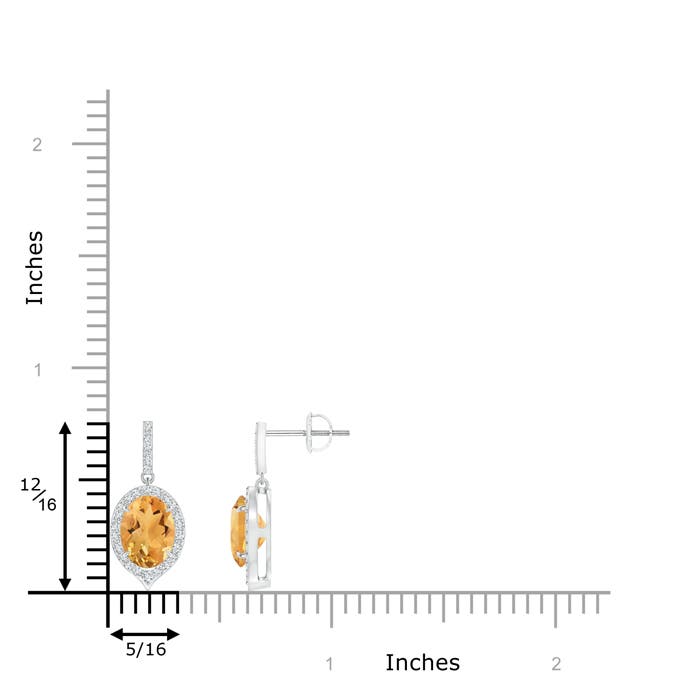 A - Citrine / 2.48 CT / 14 KT White Gold