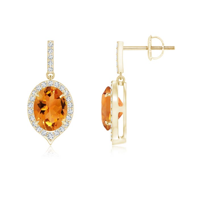 AAA - Citrine / 2.48 CT / 14 KT Yellow Gold