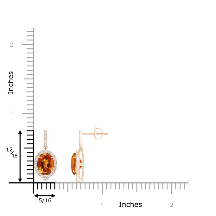 AAAA - Citrine / 2.48 CT / 14 KT Rose Gold