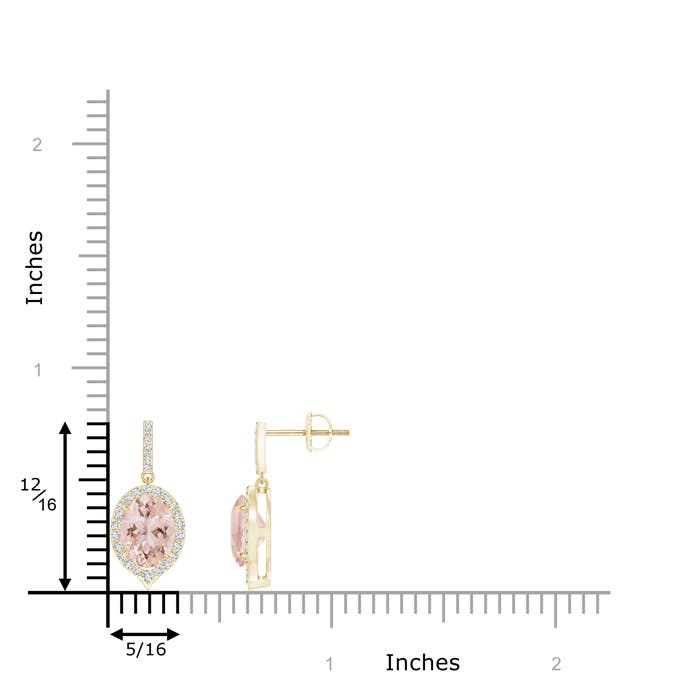 AAA - Morganite / 2.48 CT / 14 KT Yellow Gold