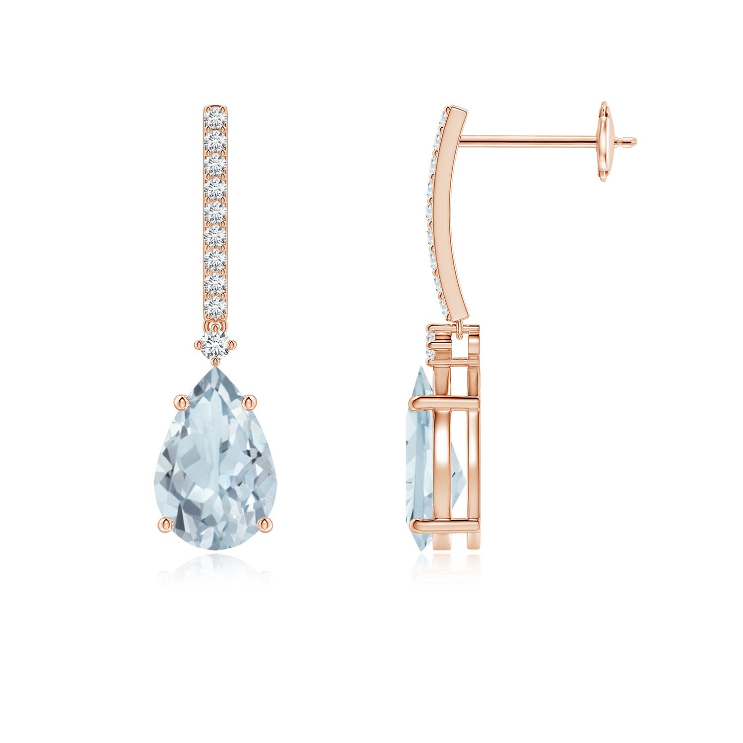 A - Aquamarine / 2.34 CT / 14 KT Rose Gold