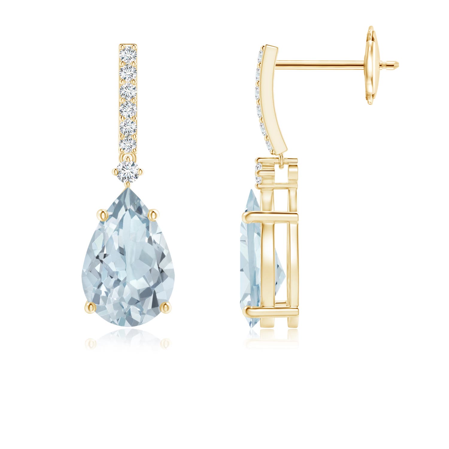 A - Aquamarine / 2.34 CT / 14 KT Yellow Gold