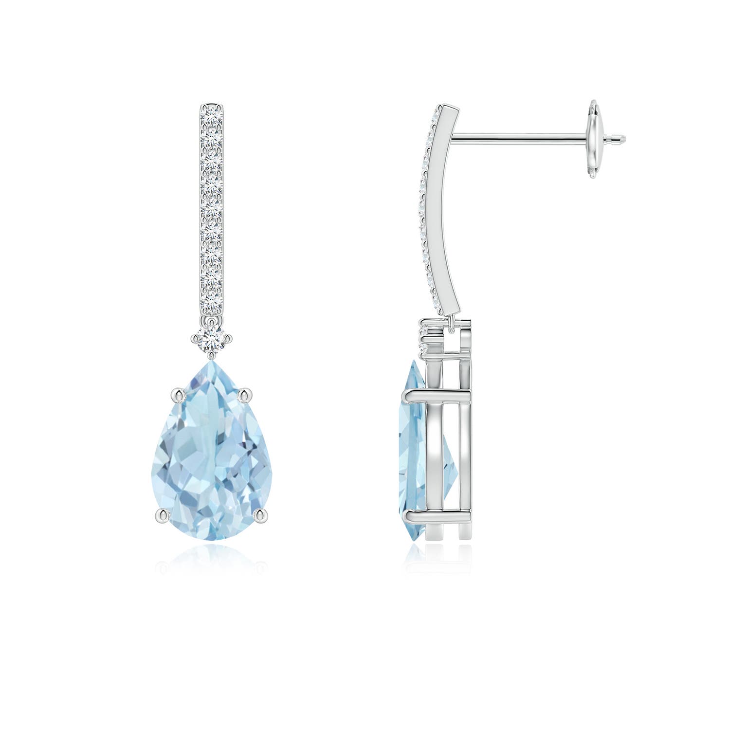 AA - Aquamarine / 2.34 CT / 14 KT White Gold