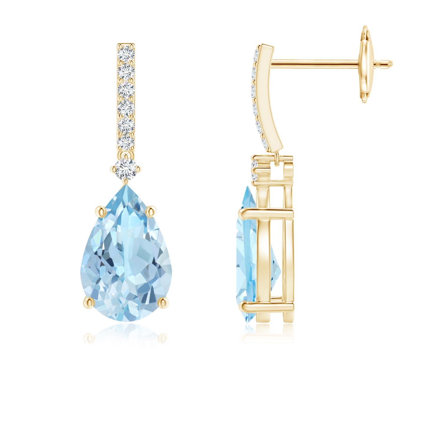 AAA - Aquamarine / 2.34 CT / 14 KT Yellow Gold