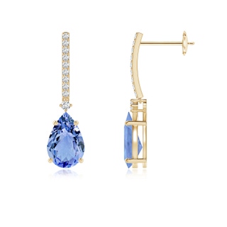 Pear A Tanzanite