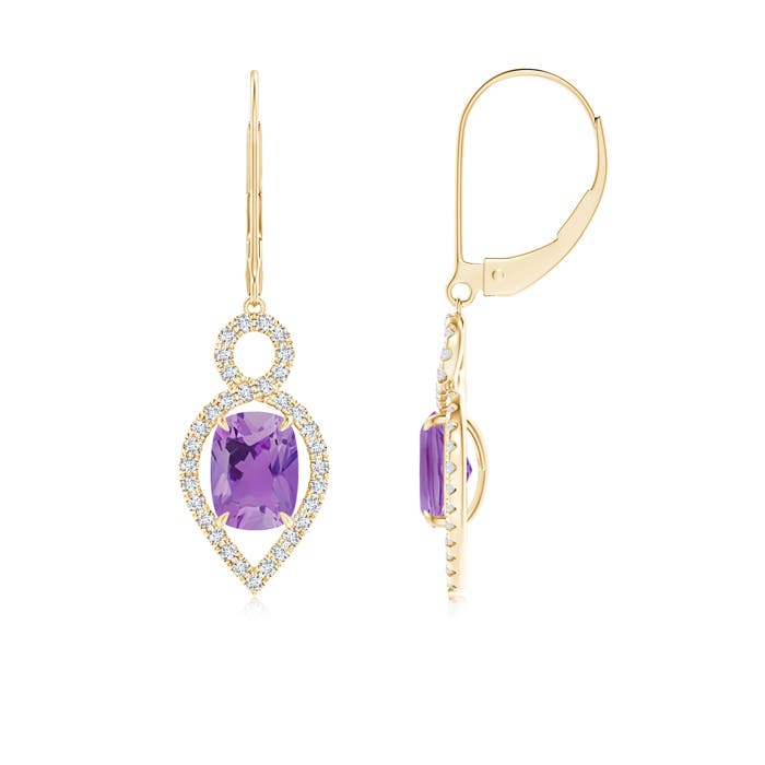 A - Amethyst / 1.73 CT / 14 KT Yellow Gold