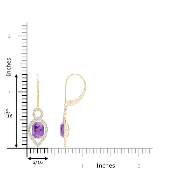 A - Amethyst / 1.73 CT / 14 KT Yellow Gold