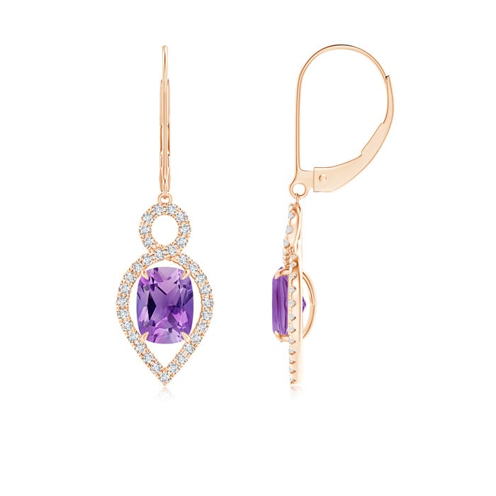 AA - Amethyst / 1.73 CT / 14 KT Rose Gold