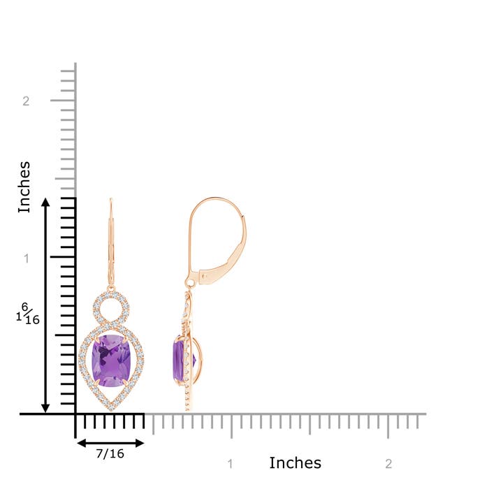 A - Amethyst / 2.77 CT / 14 KT Rose Gold