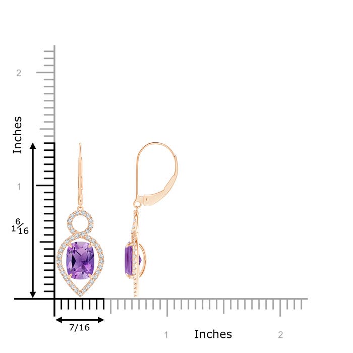 AA - Amethyst / 2.77 CT / 14 KT Rose Gold