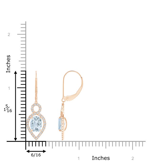 A - Aquamarine / 2.13 CT / 14 KT Rose Gold